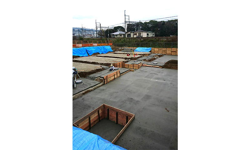 王寺町マンション新築工事