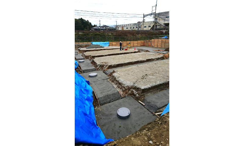王寺町マンション新築工事