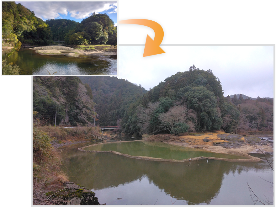 宇陀川室生大野地区河道整正他工事