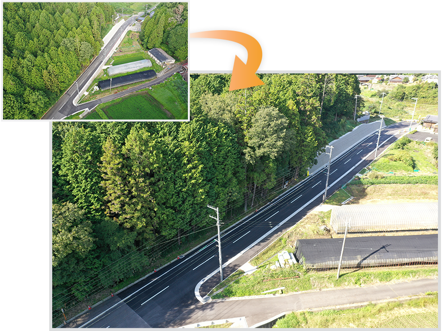 一般国道25号　福住工区　舗装工事（防災・安全交付金事業（道路改良）（加速化）（国補正））