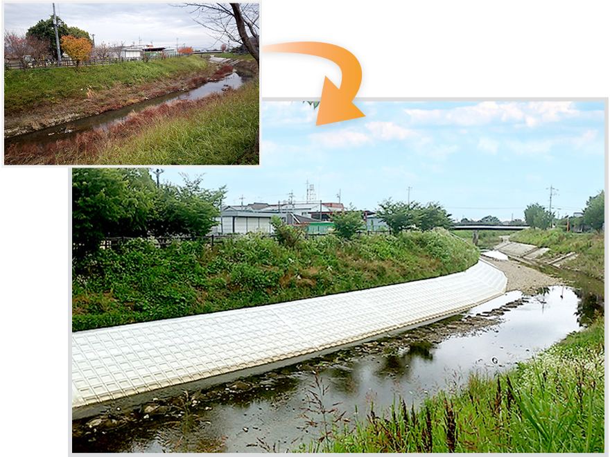 一級河川秋篠川　護岸補修工事（緊急自然災害防止対策事業債対象事業（臨時・特別））