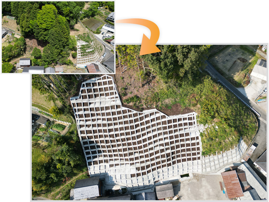 丹生（ハ）地区　斜面対策工事（防災・安全交付金事業（急傾斜）他）　第１３－２－２他号