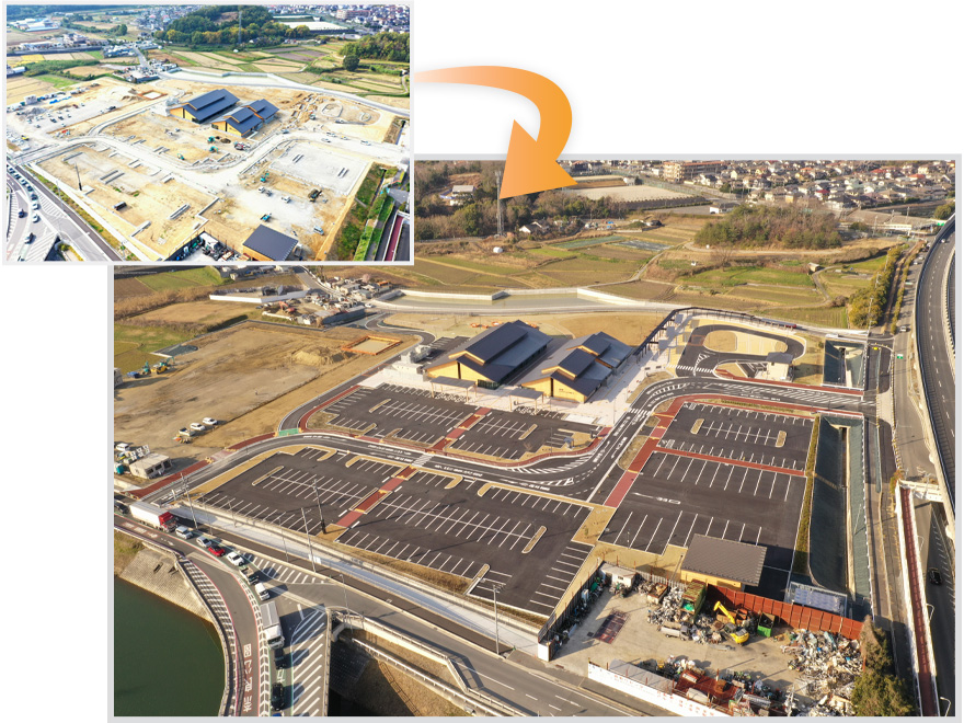 中町「道の駅」舗装工事（防災・安全交付金事業（道路改良・都づくり）他）　第１－４他号