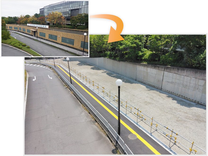 高の原第一自転車駐車場解体撤去工事