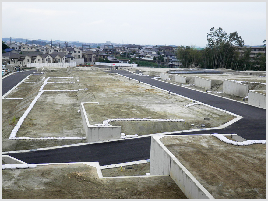 (仮称)三碓宅地造成工事<