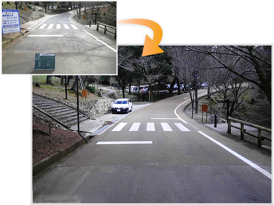 奈良公園園路舗装補修工事（奈良公園移動円滑化支援事業（社会資本）（主プロ））