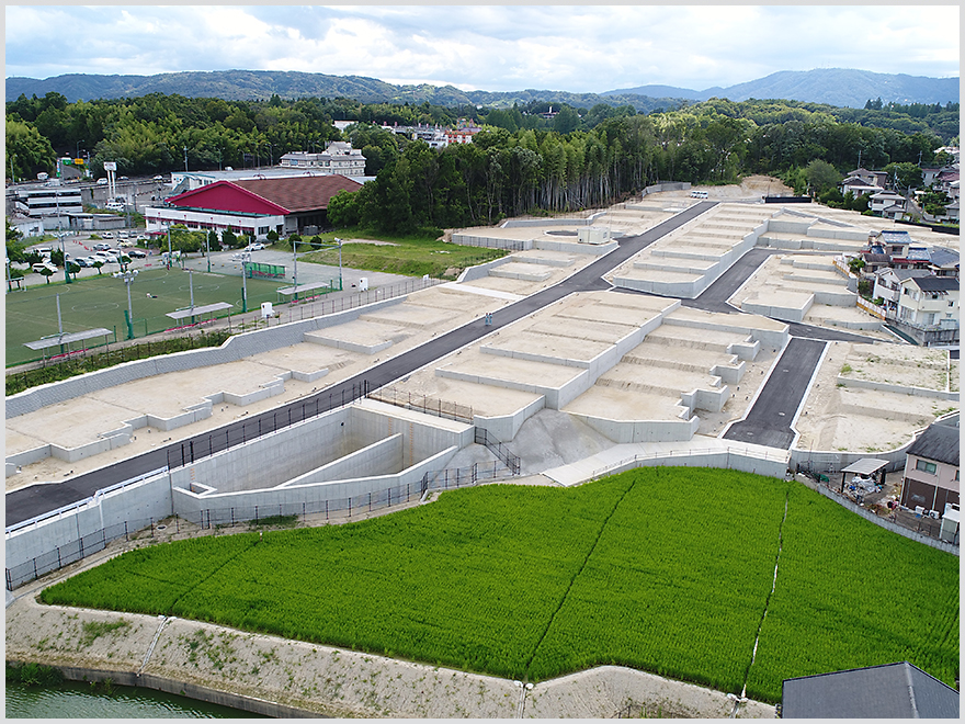 菅原町宅地造成工事