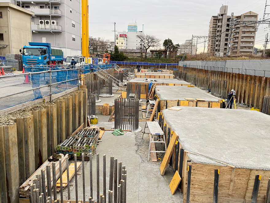 (仮称)ピアッツァコート南八木新築工事